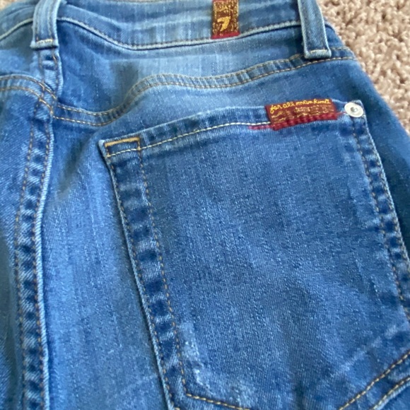 7 for all Mankind jeans size 25 - Picture 7 of 8